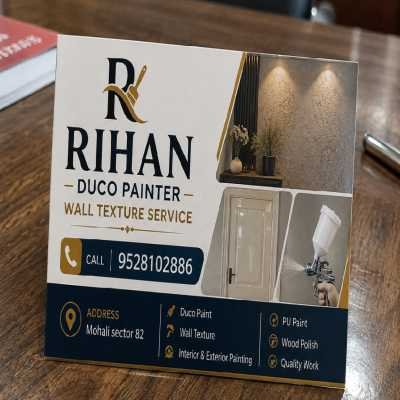 Rihan duco painter wall texture service